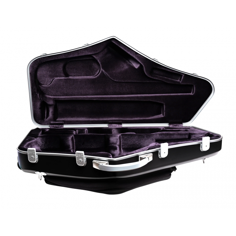 Estuche Saxo Tenor y Soprano Bam Hightech 4122XL Negro