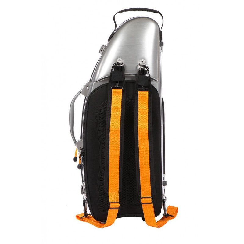 Estuche Saxo Alto Bam La Défense Hightech con bolsa DEF4101XLP Aluminio cepillado