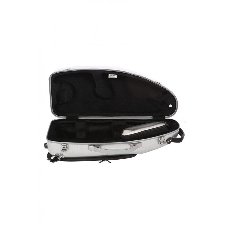Estuche Saxo Alto Bam La Défense Hightech con bolsa DEF4101XLP Aluminio cepillado