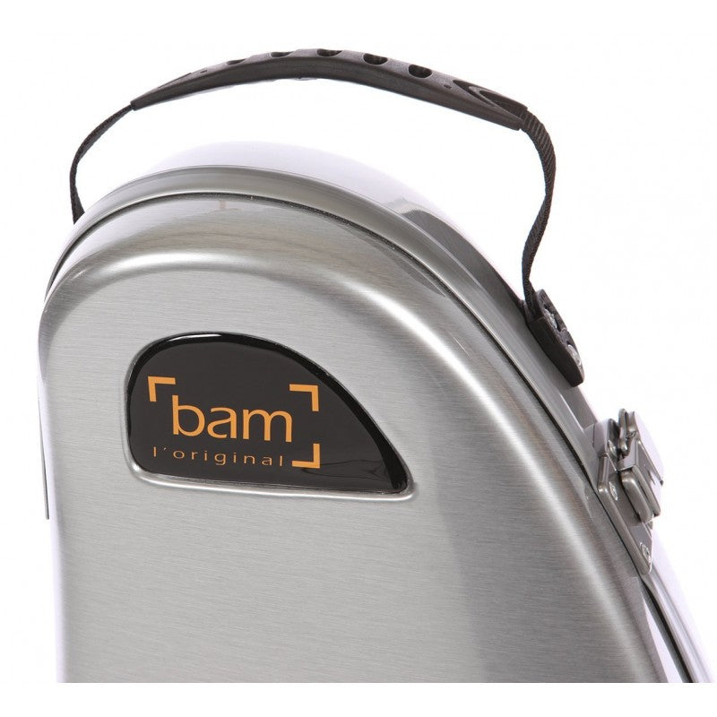 Estuche Saxo Alto Bam La Défense Hightech con bolsa DEF4101XLP Aluminio cepillado