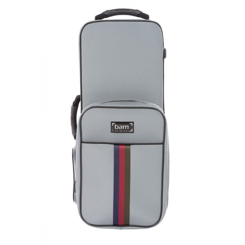Estuche Saxo Alto Bam St. Germain Trekking SG3021S Gris