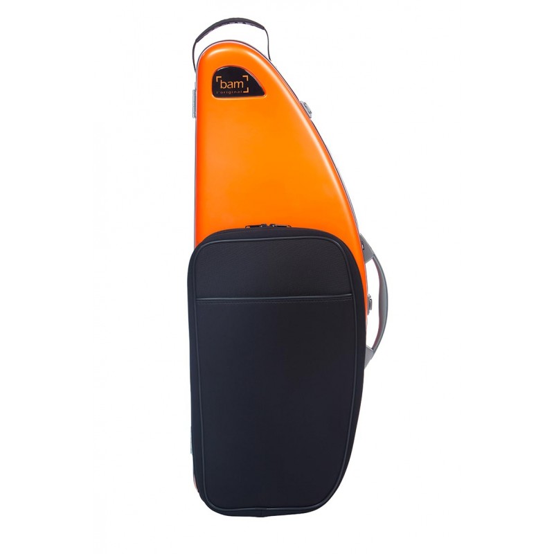 Estuche Saxo Tenor Bam La Défense Hightech con bolsa DEF4102XLP Naranja