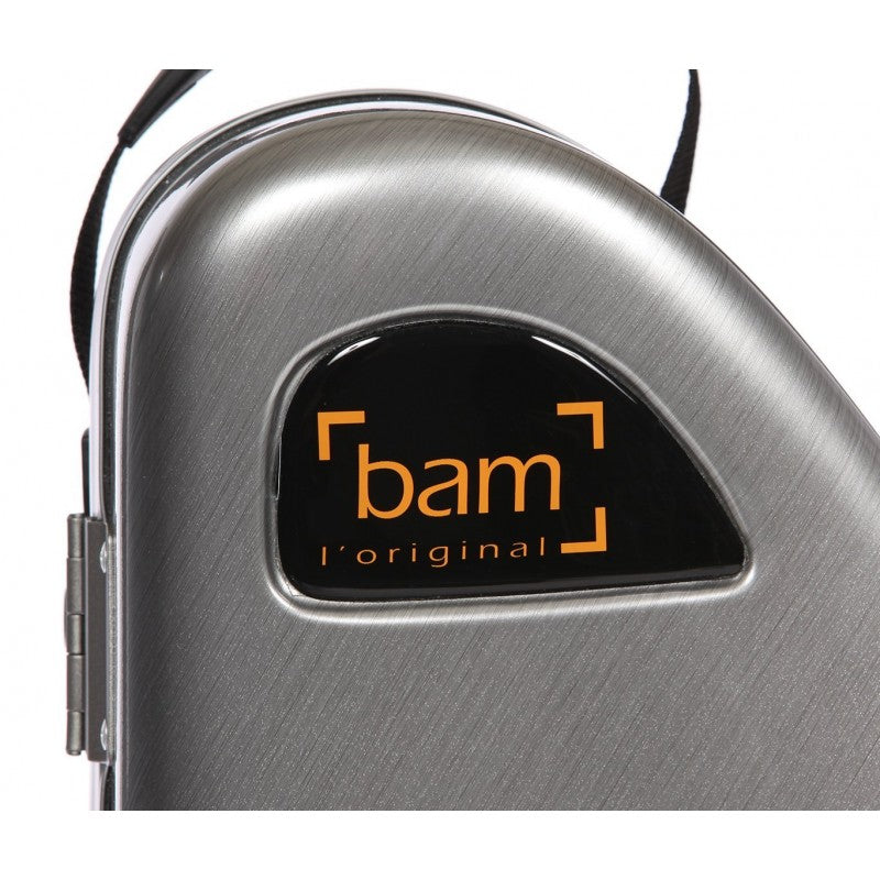 Estuche Saxo Tenor Bam La Défense Hightech con bolsa DEF4102XLP Aluminio cepillado