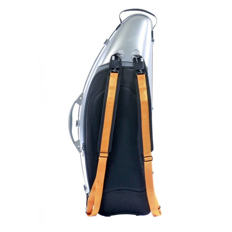 Estuche Saxo Tenor Bam La Défense Hightech DEF4102XL Aluminio cepillado