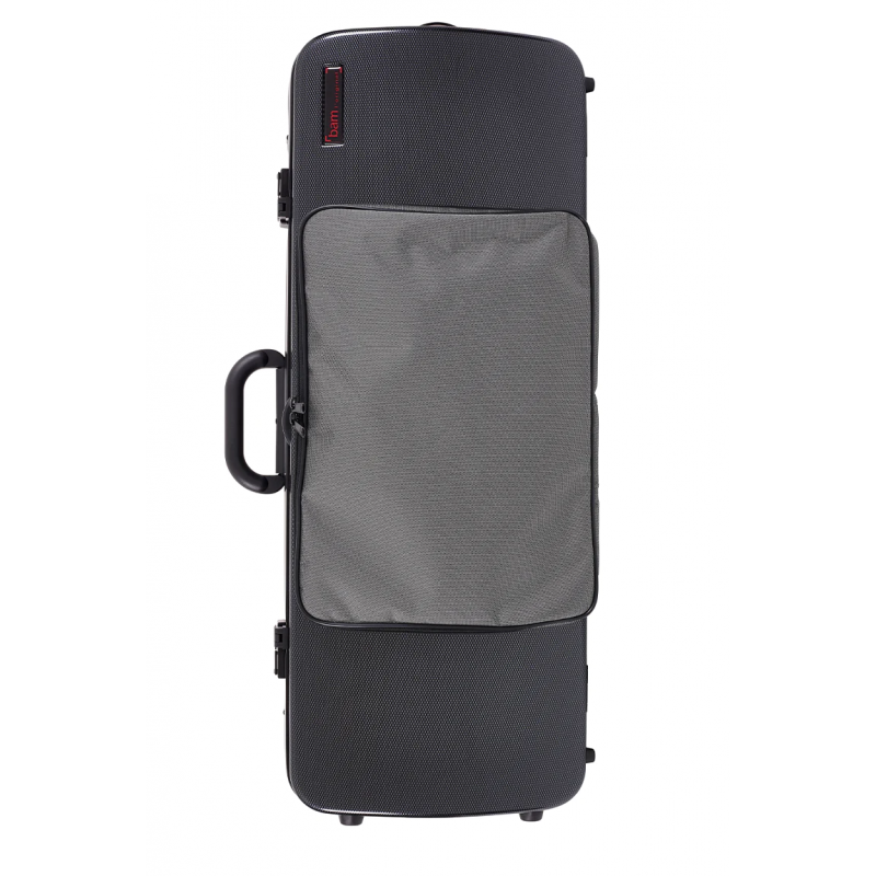Estuche Viola Bam Hightech rectangular con bolsa 2202XL Carbon