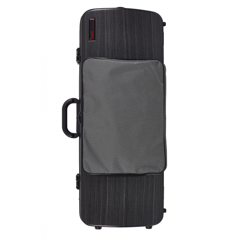 Estuche Viola Bam Hightech rectangular con bolsa 2202XL Negro Lazure