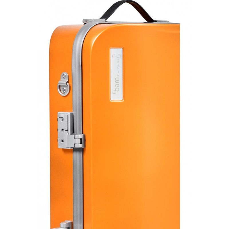 Estuche Viola Bam La Défense Hightech rectangular compacto DEF5201XL Naranja