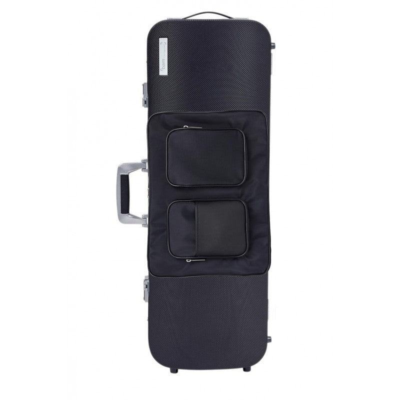 Estuche Viola Bam Panther Hightech rectangular con bolsa compacto PANT5202XL Negro