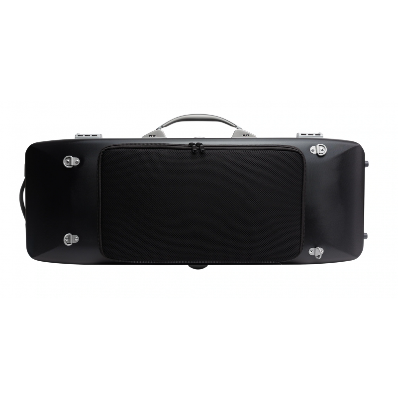 Estuche Viola Bam Suprême Hightech rectangular SUP5301XL Negro/Plata