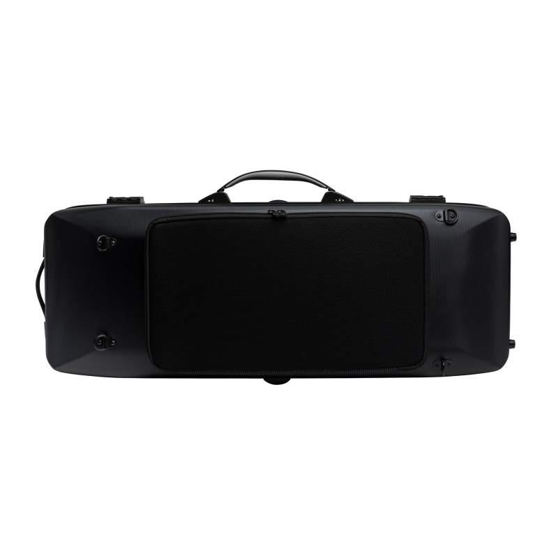 Estuche Viola Bam Suprême Hightech rectangular SUP5301XL Negro/Negro