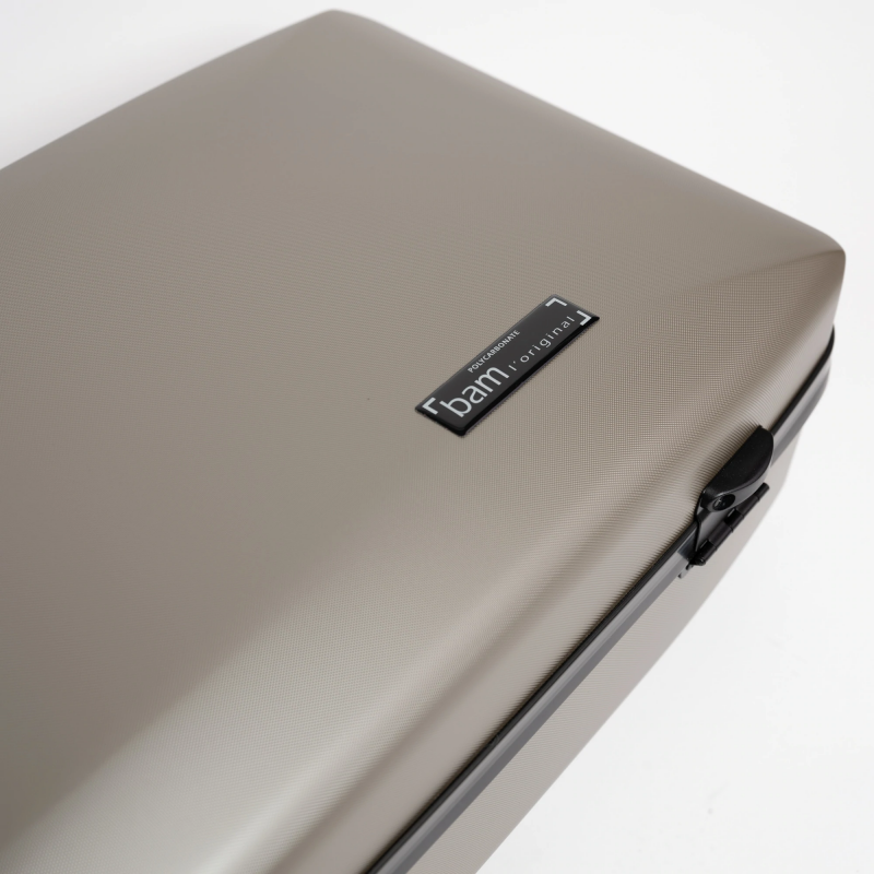 Estuche Viola Bam Suprême Hightech rectangular SUP5301XL Champagne/Negro