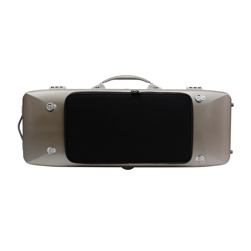 Estuche Viola Bam Suprême Hightech rectangular SUP5301XL Champagne/Negro