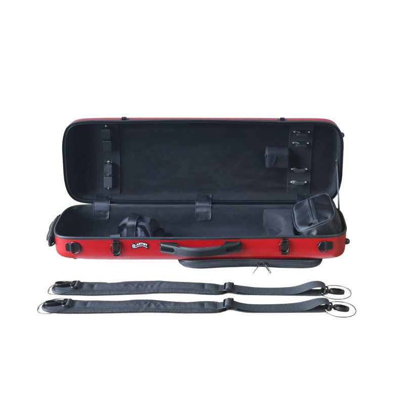 Estuche Violin 4/4 Artist Dynamic Rectangular Rojo ESVIARDYRR_04