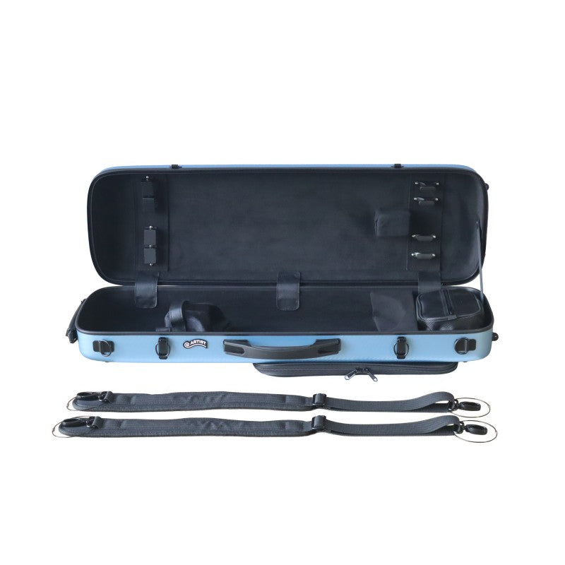 Estuche Violin 4/4 Artist Dynamic Rectangular Azul Cielo ESVIARDYRBC_04