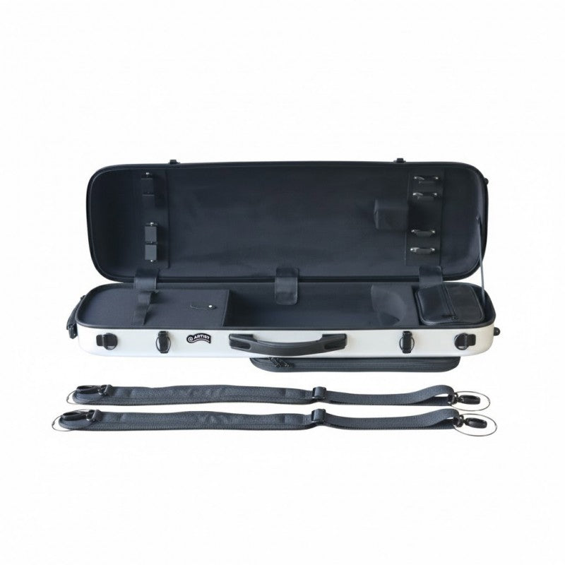 Estuche Violin 4/4 Artist Dynamic Rectangular Blanco ESVIARDYRW_04