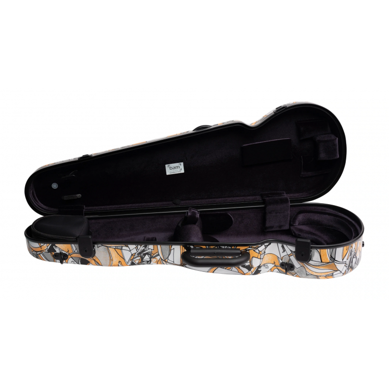 Estuche Violin 4/4 Bam Cube Hightech forma Ed. limitada CUB2002XLN