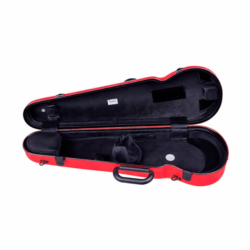 Estuche Violin 4/4 Bam Hightech forma 2002XL Anaranjado