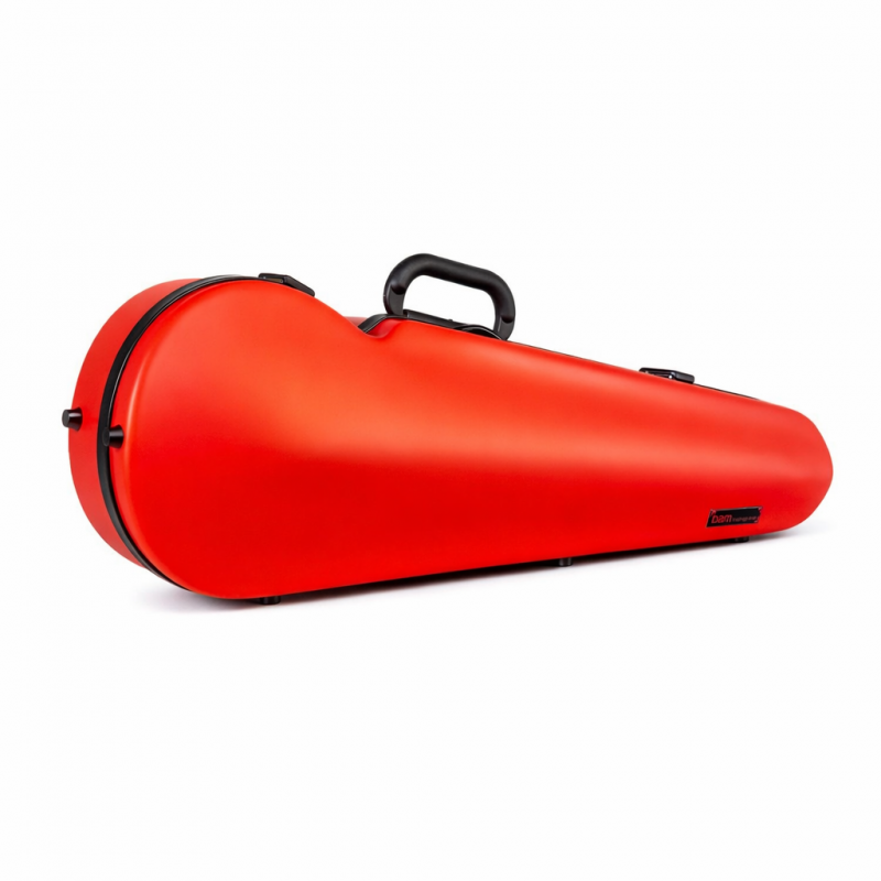 Estuche Violin 4/4 Bam Hightech forma 2002XL Anaranjado