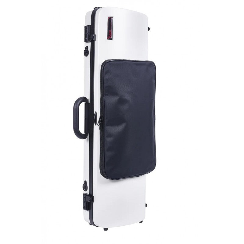Estuche Violin 4/4 Bam rectangular Hightech con bolsa 2011XL Blanco