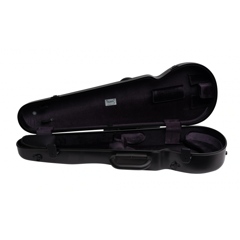 Estuche Violin 4/4 Bam Shadow Hightech forma SHA2002XLN Negro