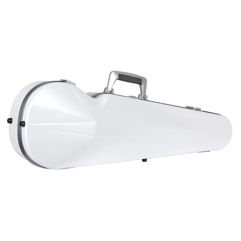 Estuche Violin 4/4 Bam Ice Suprême Hightech forma SUP2002XL Blanco/Plata