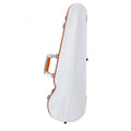 Estuche Violin 4/4 Bam Ice Suprême Hightech forma SUP2002XL Blanco/Naranja