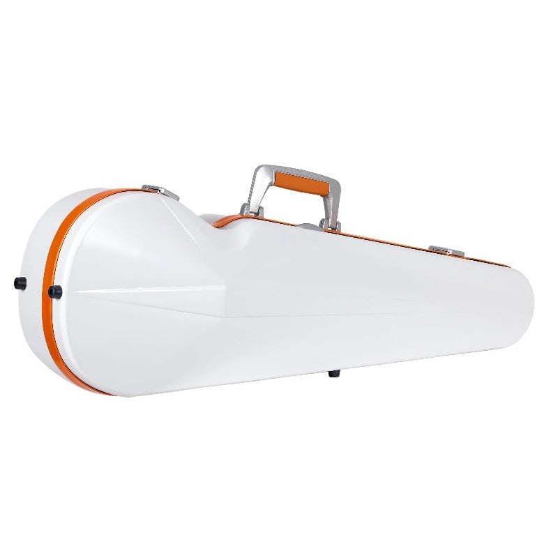 Estuche Violin 4/4 Bam Ice Suprême Hightech forma SUP2002XL Blanco/Naranja
