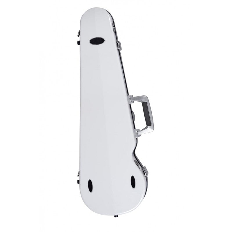 Estuche Violin 4/4 Bam Ice Suprême Hightech forma SUP2002XL Blanco/Plata