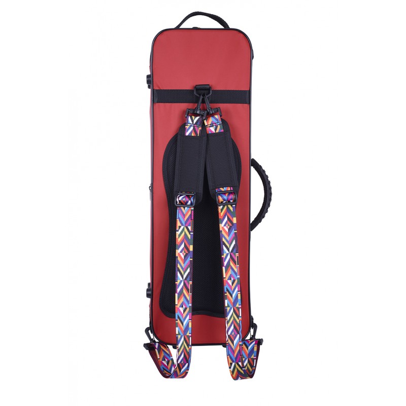 Estuche Violin 3/4-1/2 Bam Youngster rectangular YO2003S Rojo