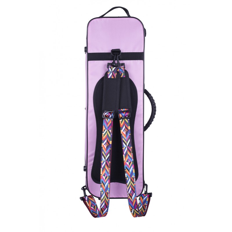 Estuche Violin 3/4-1/2 Bam Youngster rectangular YO2003S Rosa palido