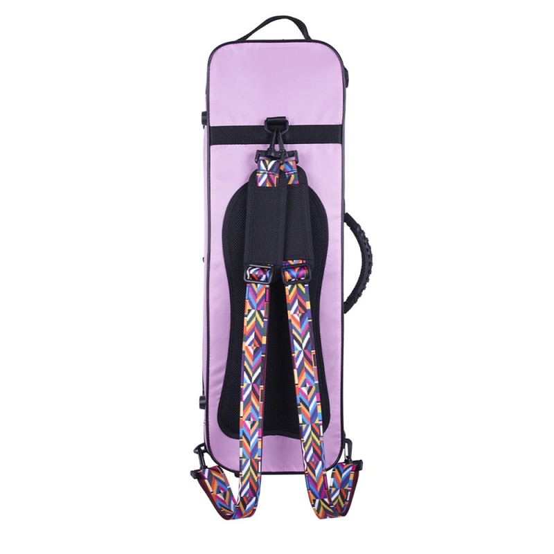 Estuche Violin 1/4-1/8 Bam Youngster rectangular YO2013S Rosa palido