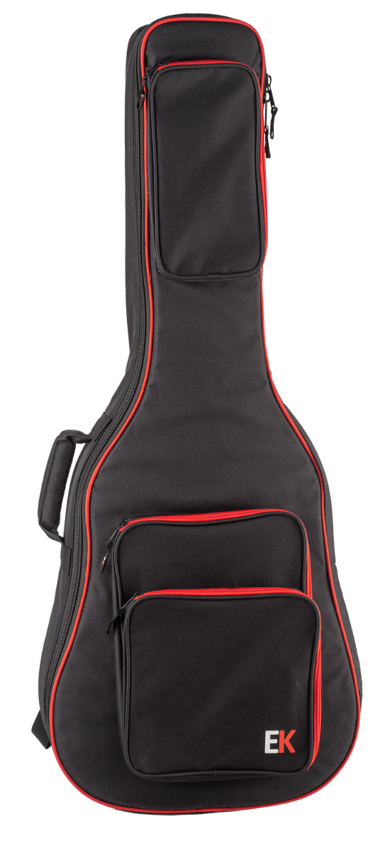 Funda Guitarra Acustica EK 30 mm Roja FGA30RD - vista 2