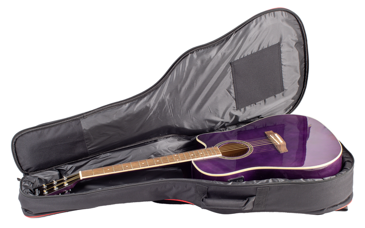 Funda Guitarra Acustica EK 30 mm Roja FGA30RD - vista 5
