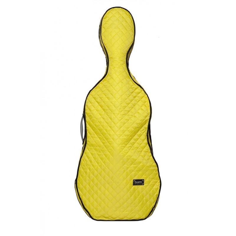 Funda Cello 4/4 Bam Hoody para modelo Hightech HO1000XL Amarillo