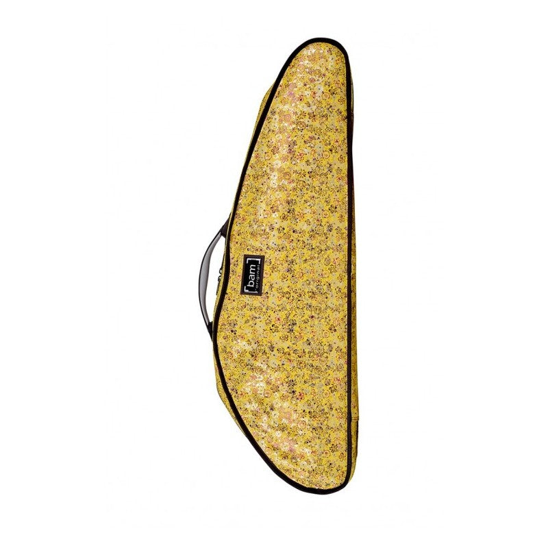 Funda Violin 4/4 Bam Hoody Flower para modelo Hightech Slim HO2000XLF Amarillo