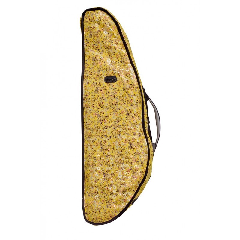 Funda Violin 4/4 Bam Hoody Flower modelo Hightech Slim HO2000XLF Amarillo