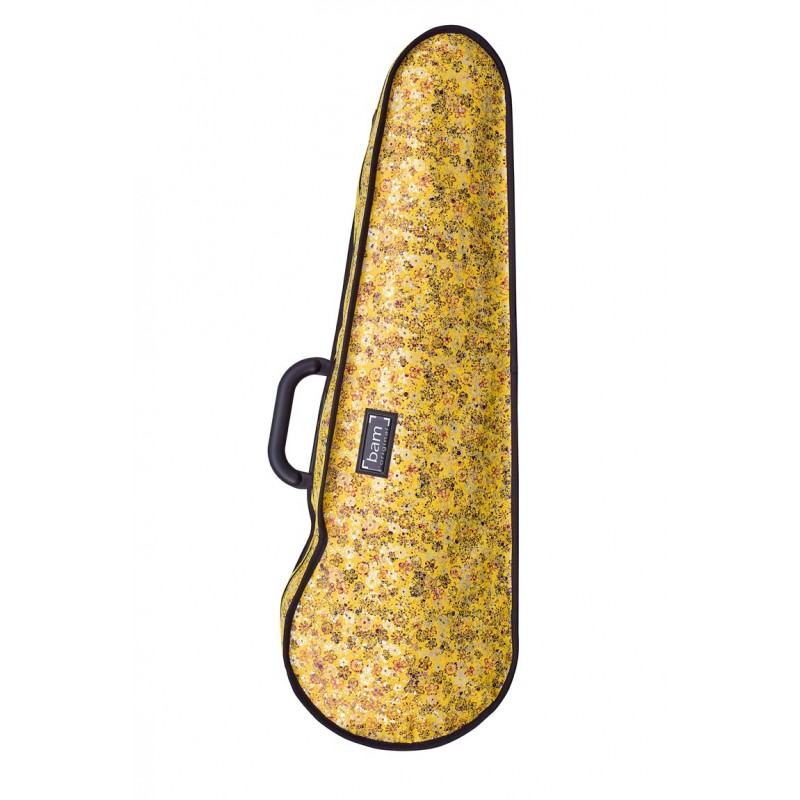 Funda Violin 4/4 Bam Hoody Flower para modelo Hightech forma HO2002XLF Amarillo
