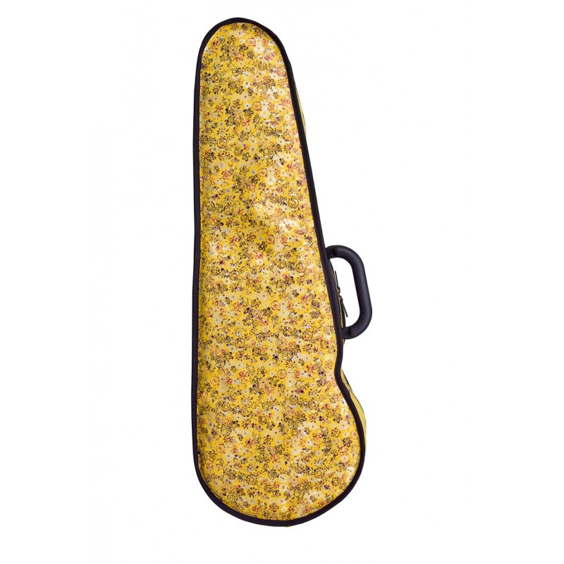Funda Violin 4/4 Bam Hoody Flower modelo Hightech forma HO2002XLF Amarillo