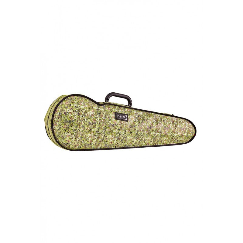Funda Violin 4/4 Bam Hoody Flower modelo Hightech forma HO2002XLF Verde