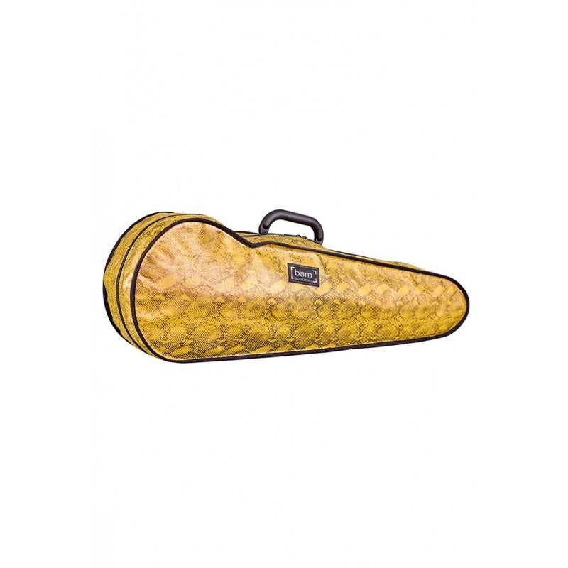 Funda Violin 4/4 Bam Hoody Snake modelo Hightech forma HO2002XLS Amarillo