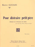 Pour Distraire Petit Pere para Violin. Hauchard, M.