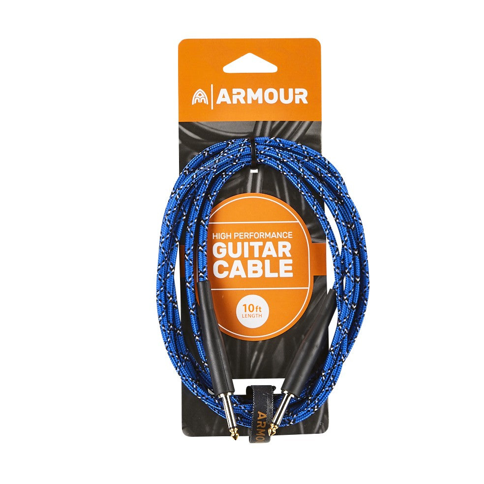 Cable Instrumento Ashton Jack - Jack 3m Tela Azul GW10P