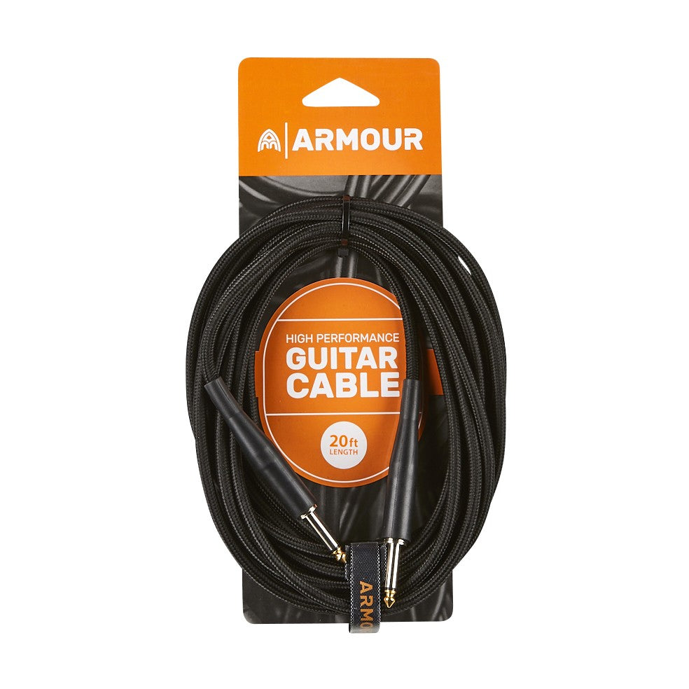 Cable Instrumento Ashton Jack - Jack 6m Tela Negro GW20B