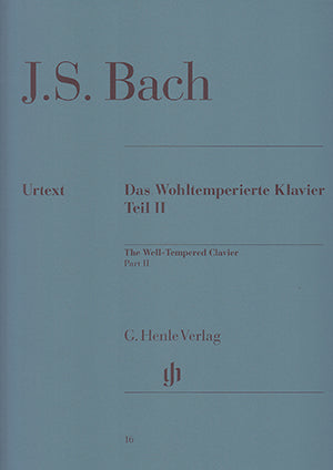 Das Wohltemperierte Klavier Teil II. Bach, J. S.