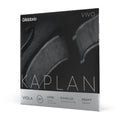 Juego Cuerdas Viola 4/4 D'Addario Kaplan Vivo, Escala Larga Tension Fuerte