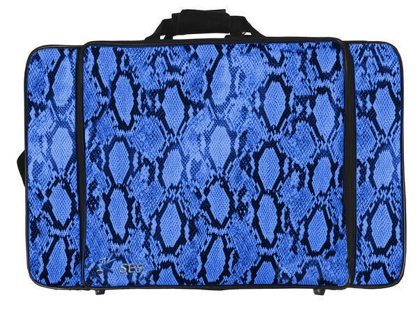 Estuche Saxofon Alto y Soprano Kses Luxury Azul