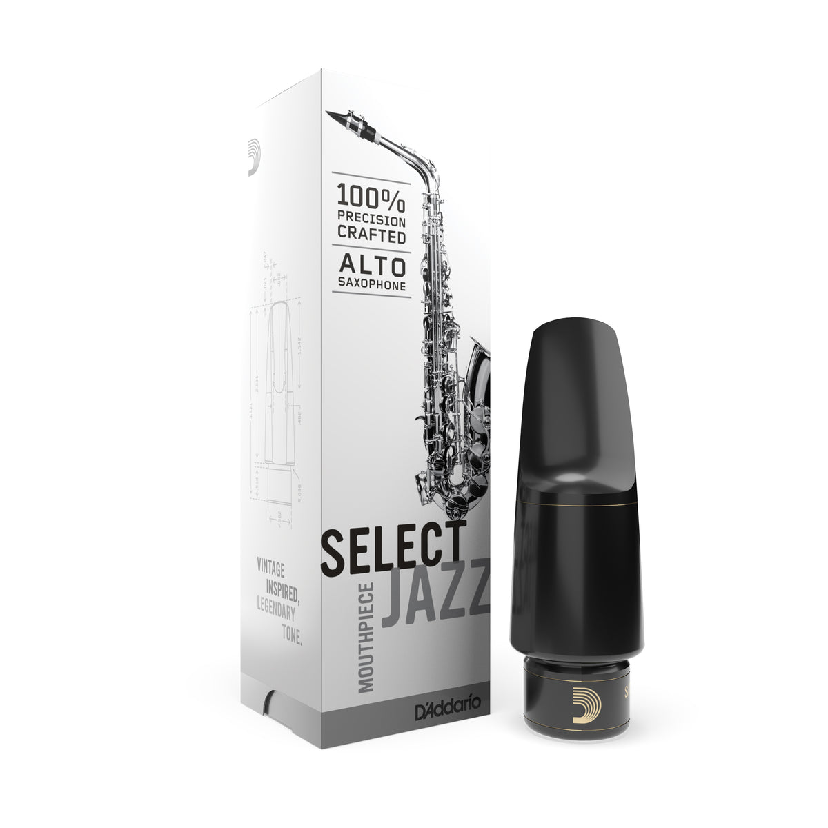Boquilla Saxofon Alto D'Addario Select Jazz, D6M