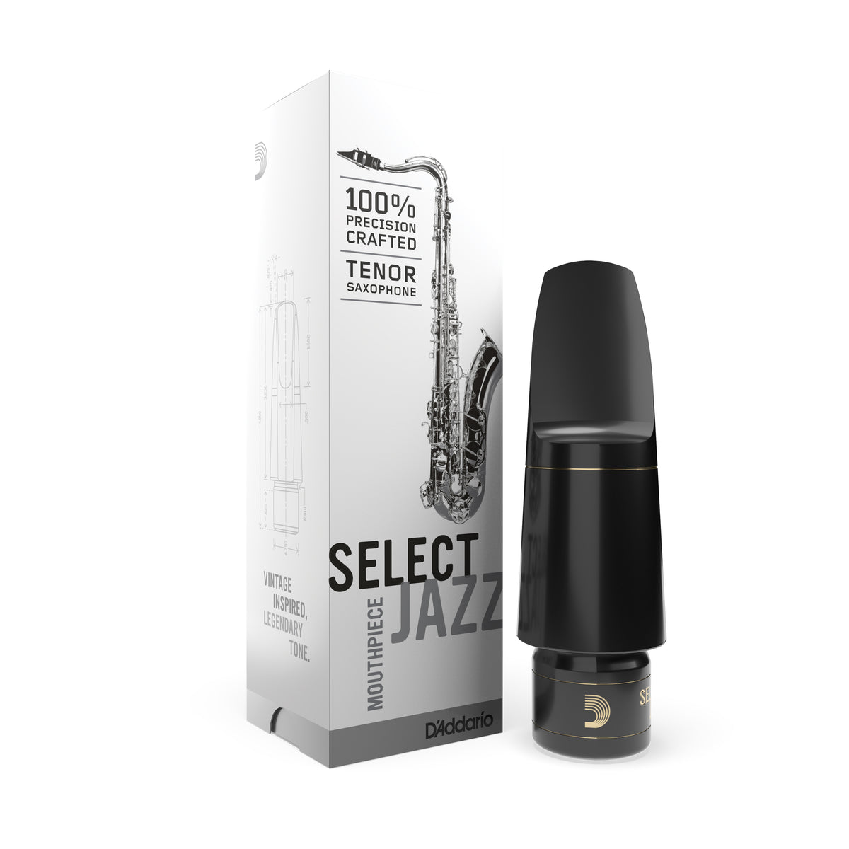 Boquilla Saxofon Tenor D'Addario Select Jazz, D6M