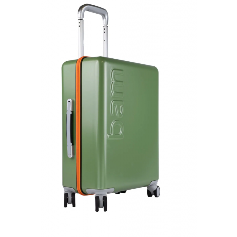 Maleta Trolley Bam Cabina Graffiti Verde/Naranja