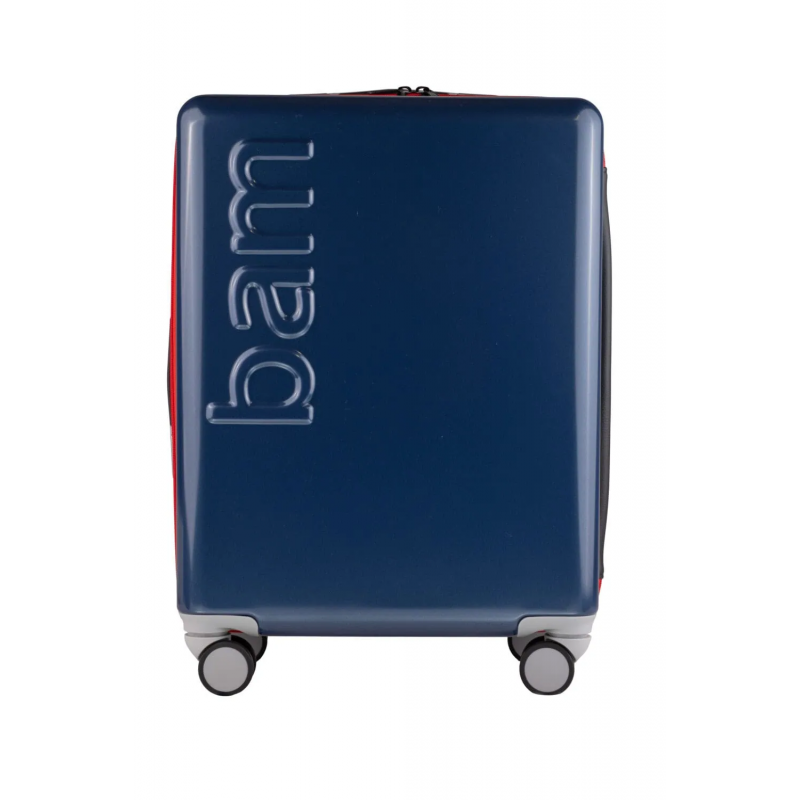Maleta Trolley Bam Cabina Graffiti Azul marino/Rojo